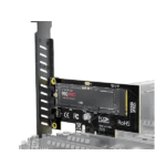 AMPCOM M.2 NVME SSD To PCIe 4.0 Adapter Card
