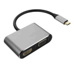 Converter Type C To HDMI and VGA 4Kx2K / 1080P