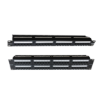 D-Link 24 Port Cat6 Unshielded Fully Loaded Punch Down Patch Panel - Keystone Type -1U
