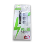 Power Socket BKL-04EU 2 USB 3 type-c with timer