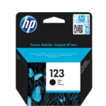 HP 123 Black Original Ink Cartridge (F6V17AE)