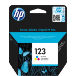 HP 123 Color Original Ink Cartridge (F6V16AE)