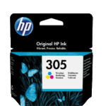 HP 305 Tri-Colour Ink Cartridge