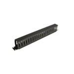 1U Plastic Cable Management With Cover - (MS-CM006)