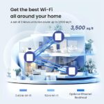 Tenda Nova MX3 3-Pack Whole Home Mesh Wifi 6 covering up tp 270m² - Image 5