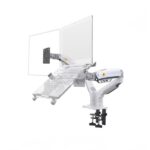 DUAL ARM FOR MONITOR 17" - 30" + LAPTOP HOLDER 10" - 17"