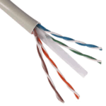 D-Link Cat6 UTP 24 AWG PVC Solid Cable - 305m/Roll - Grey  Colour