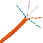 D-Link Cat6 UTP 23 AWG PVC Solid Cable - 305m/Roll - Orange  Colour