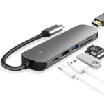 CONVERTER 5 IN 1 TYPE-C TO USB3.0 /USB2.0 *2/SD/TF/HDMI K4