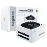 SEGOTEP GM850W 850W ATX 3.0 WHITE GOLD 80PLUS FULL MODULAR POWERSUPPLY