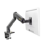 North Bayou G50 Mechanical Spring Arm 27-45 Inch Curved Arc Screen Desktop Monitor Holder