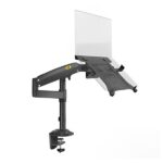 North Bayou H100 FP Swivel 22-35" Monitor Monitor Desk Mount