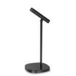 Porodo Desktop Tiltable USB Microphone with USB- C Data Cable - Black