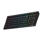 Royal Kludge RK98 RGB Tri-Mode Mechanical Keyboard, Brown switch (black)