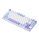 Royal Kludge R75Pro Milk Taro Single-mode Mechanical Keyboard Version Smoke and Rain Switch