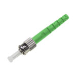 ST / UPC connectors for 2mm SM, Green
