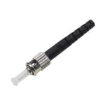 ST / UPC connectors for 2mm MM, Black