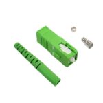 SC/ APC connectors for 3mm SM, Green