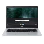 ACER CB514-4HT-359X Chromebook Plus, Intel Core I3-N305, 512GB SSD, 8GB DDR5, 14.0 Inch, 1920 x 1200, Intel UHD Graphics, ChromeOS, Silver Laptop