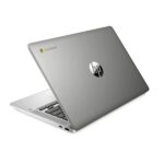 HP 67U94UA#ABA Chromebook 14A-NA1083CL, Celeron N4500, 128GB SSD, 4GB DRR4, 14.0 Inch, 1920x1080, Intel UHD Graphics, Chrome OS, Silver Laptop - Image 2