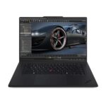 Lenovo 21KV0010US ThinkPad P1 G7, Ultra 7 155H , 512 GB SSD , 16GB DDR5, 16.0 Inch, 2560x1600, NVIDIA RTX 1000 Ada 6GB, W11P, LAN (Adapter), Black Laptop