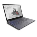 Lenovo 21FA0050US ThinkPad P16 G2, Intel Core i7-14700HX, 1TB SSD, 32GB DDR5, 16.0 Inch, Nvidia RTX 1000 Ada 6GB, W11P, Grey Laptop - Image 2