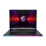 MSI 9S7-17S151-600 MSI Raider GE78HX, Intel Core I9-14900HX, 2TB SSD, 64GB DDR5, 17.0 Inch, 2560 x 1600, Nvidia GeForce RTX 4090 16GB, W11H, Black Gaming Laptop
