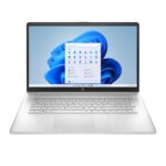 HP 8L8B5UAR 17-CN3621DS, Intel N200, 256GB SSD, 8GB DDR4, 17.3 Inch, 1600×900, Intel UHD Graphics, W11H, Silver Laptop