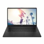 HP 17T-CN300, Intel Core I7-1355U, 256GB SSD, 16GB DDR4, 17.3 Inch, 1600x900, Integrated Intel Graphics, W11H, Black Laptop