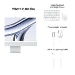 Apple IMac M3 8-Core CPU, 16GB Ram, 1TB SSD, 24 Inch 4.5K, 10-core GPU, Silver - Image 3