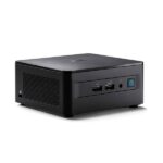Asus NUC 12pro, Intel Core i5-1240P, Intel Iris Xe Graphics, 4xUSB, M.2 22x80 NVMe, 22x42 SATA, 2.5'' SATA slot, 2,5Gbe LAN, 2xHDMI, 2x Thunderbolt 4 (USB-C+DP), no Storage, no RAM, AX211.NGWG.NV, no OS, EU Cord, Tall Kit