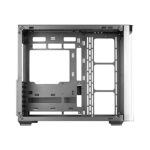 Mars Gaming Mc-Fusion, Atx Computer Case, Continuous Tempered Glass, Rounded Edges, Full Watercooling Support, Black, white - Image 3