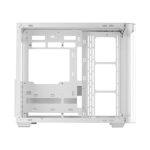 Mars Gaming Mc-Fusion, Atx Computer Case, Continuous Tempered Glass, Rounded Edges, Full Watercooling Support, Black, white - Image 2
