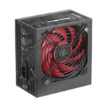Mars Gaming Psu Mpiii 750W,Maximum Silence With The New Ai-Rpm Technology. 99% Digital Apfc Efficiency, 85% Electrical Efficiency, Extra-Long Black Flat Cables,Black, 12Cm Si Copper Fan - Image 2