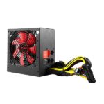 Mars Gaming Psu Mpiii 850W,Maximum Silence With The New Ai-Rpm Technology. 99% Digital Apfc Efficiency, 85% Electrical Efficiency, Extra-Long Black Flat Cables,Black,12Cm Si Copper Fan