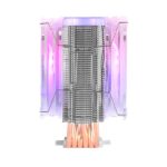 Mars Gaming Mcpu66 Cpu Cooler, Dual Argb, Dual 12Cm Pwm Fan, 6X Heatpipe, 220W - Image 3