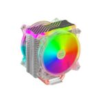 Mars Gaming Mcpu66 Cpu Cooler, Dual Argb, Dual 12Cm Pwm Fan, 6X Heatpipe, 220W - Image 2