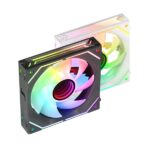 Mars Gaming Mf-Linkfinity, 120Mm Pwm Modular Fan, Linkfinity Contact System, Infinity Mirror Argb 360º