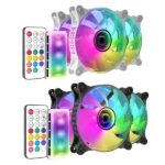 Mars Gaming Mf-3Dkit, 3X12Cm Infinite Mirror Fan, 10C Argb Control Box, Rf Remote & Mb Control