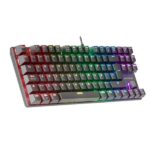 Mars Gaming Mk80 Mechanical Tkl Keyboard, Frgb Chroma, Anti-Dust Red, Black, Us - Image 2