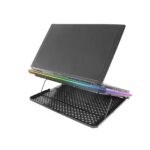 Mars Gaming Mnbc13, Argb Notebook Cooler & Stand, 13X Fans, Lcd Control Screen, Phone Holder, Up To 17" - Image 3