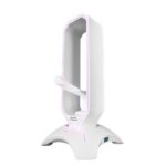 Marsgaming Mhhpro 3In1 Control Rgb Headset Holder +Mouse Bungee +2Xusb3.0 White - Image 3