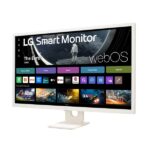 LG 31.5'' Monitor | IPS Smart Monitor | WebOS | Tilt adjustable |HDR 10 | ThinQ Home Dashboard| 60 Hz|Resolution: 1920x1080| 2 HDMI | 2 USB-A - Image 2