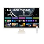 LG 31.5'' Monitor | IPS Smart Monitor | WebOS | Tilt adjustable |HDR 10 | ThinQ Home Dashboard| 60 Hz|Resolution: 1920x1080| 2 HDMI | 2 USB-A