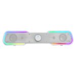 Mars Gaming Msbxw Rgb Soundbar 10W Usb, Jack + Bluetooth 5.0, Dynamic Rgb, White