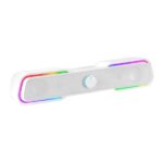 Mars Gaming Msbxw Rgb Soundbar 10W Usb, Jack + Bluetooth 5.0, Dynamic Rgb, White - Image 2