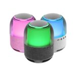 Mars Gaming Ms-Flow, 360º Rgb Bluetooth 5.3 15W Speaker, 57Mm Deepbass, Radio Fm, Bluetooth And Microsd Playback
