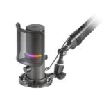 Mars Gaming Mmic-Xt Ultra-High Def Argb Microphone, 192Khz 24Bit, Arm, Antivib+ Metal Filter, Usb, Black - Image 3