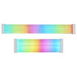 Mars Gaming Mca-16X, Argb Led Strip 16Pin (8+8) Power Supply Cable, High-End Silicon Single Layer Cable With Side Light Strip