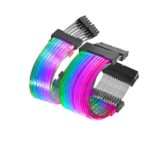 Mars Gaming Mca-24 Premium 24Pin Mb Power Extension Cable, Optical Fiber, Awg18 Pure Copper - Image 2